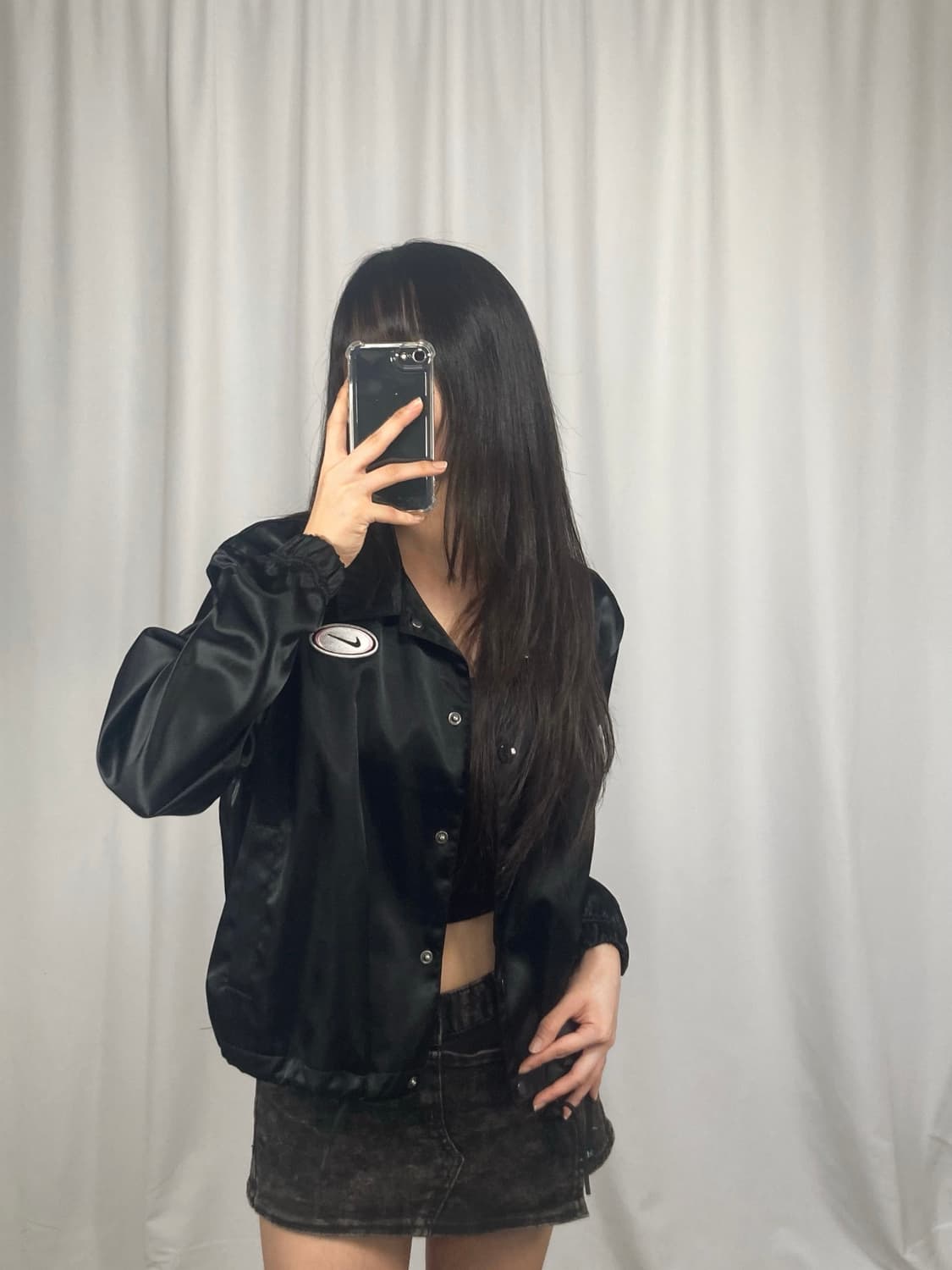 나이키 블랙 코치 자켓 상품이미지3
