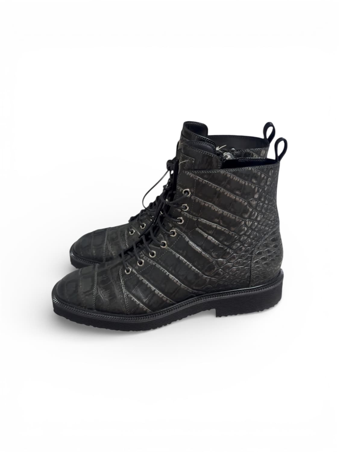 쥬세페 자노티 크로커다일 패턴 워커 상품이미지2