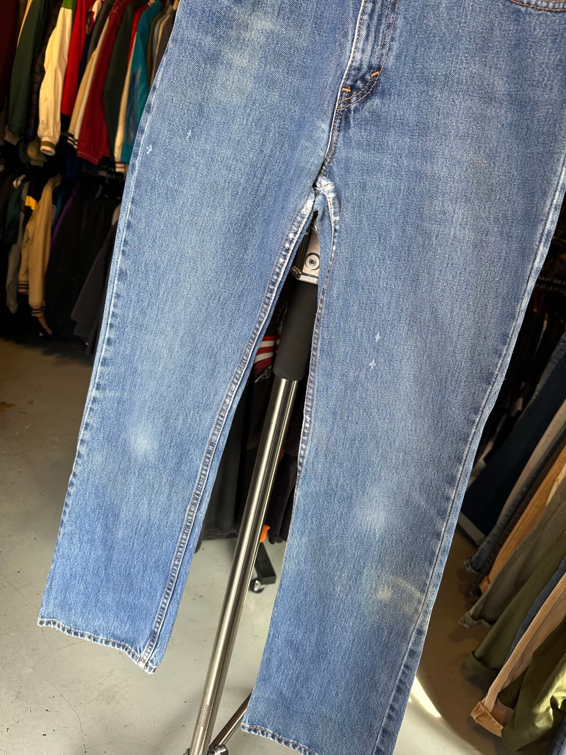 90s 리바이스517 부츠컷 데님 팬츠 28x32 상품이미지4