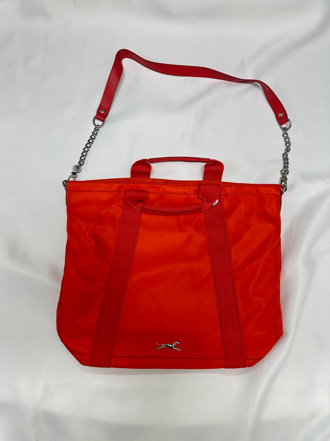 빔바이롤라 오렌지 패브릭 투웨이 토트백 상품이미지1