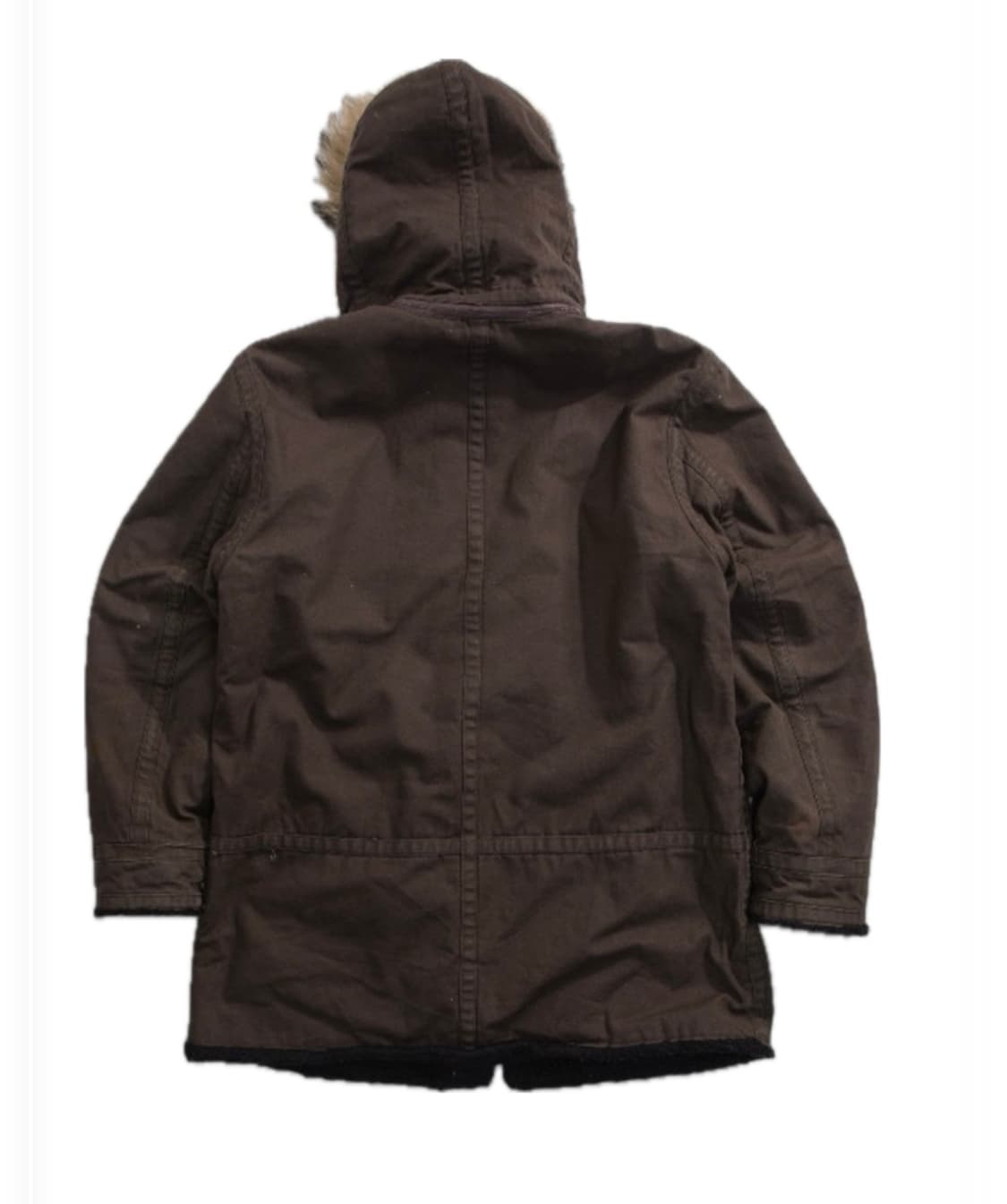 ships 빈티지 헤비 누빔 파카 양털 자켓  상품이미지3