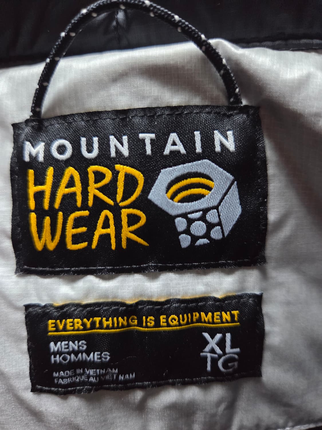 스투시 x 마운틴 하드웨어 서브제로 다운 자켓 문샷 그레이 블랙 XL 상품이미지5