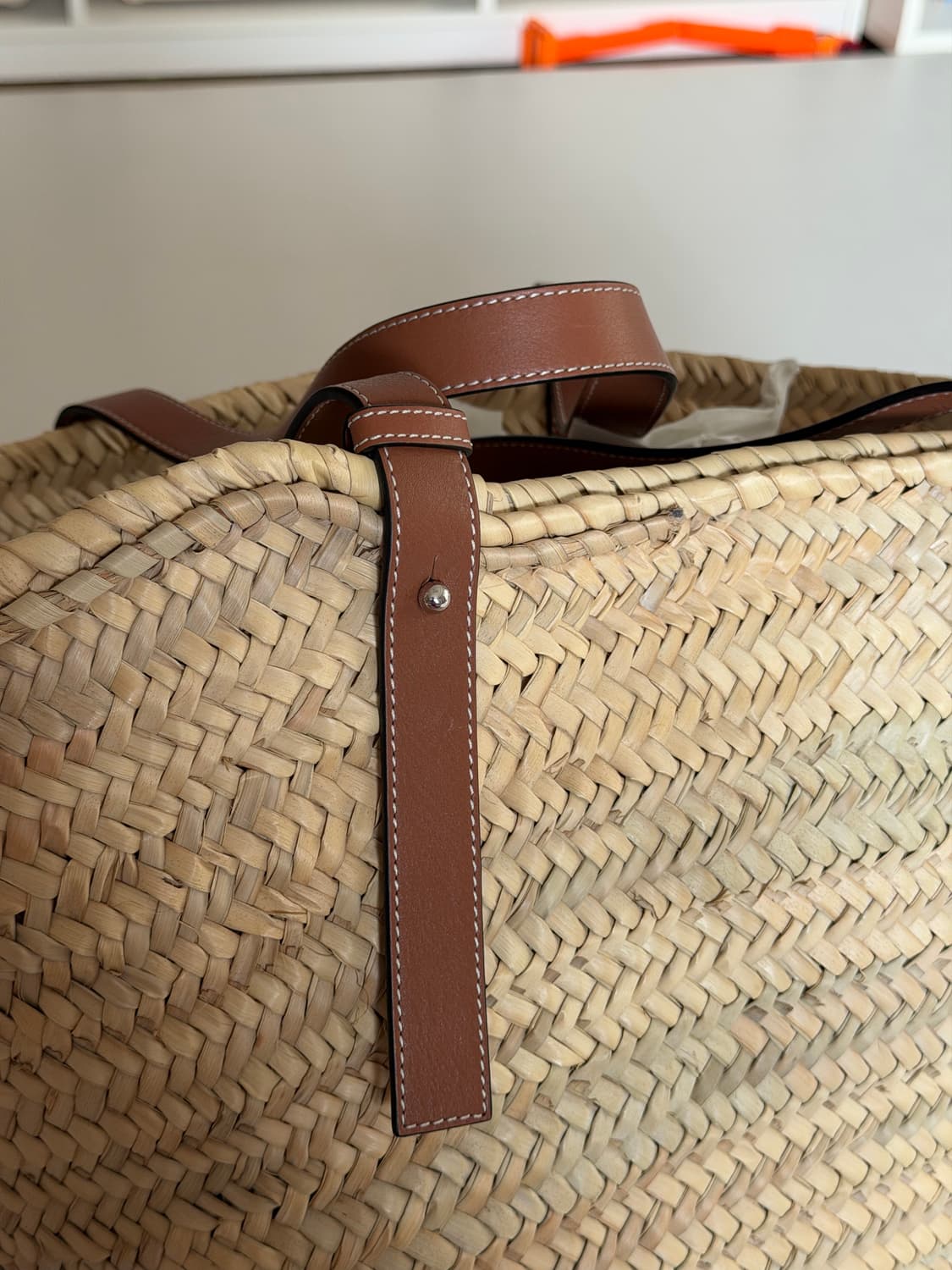 로에베 라피아백 바스켓백 라탄백 라지 상품이미지3