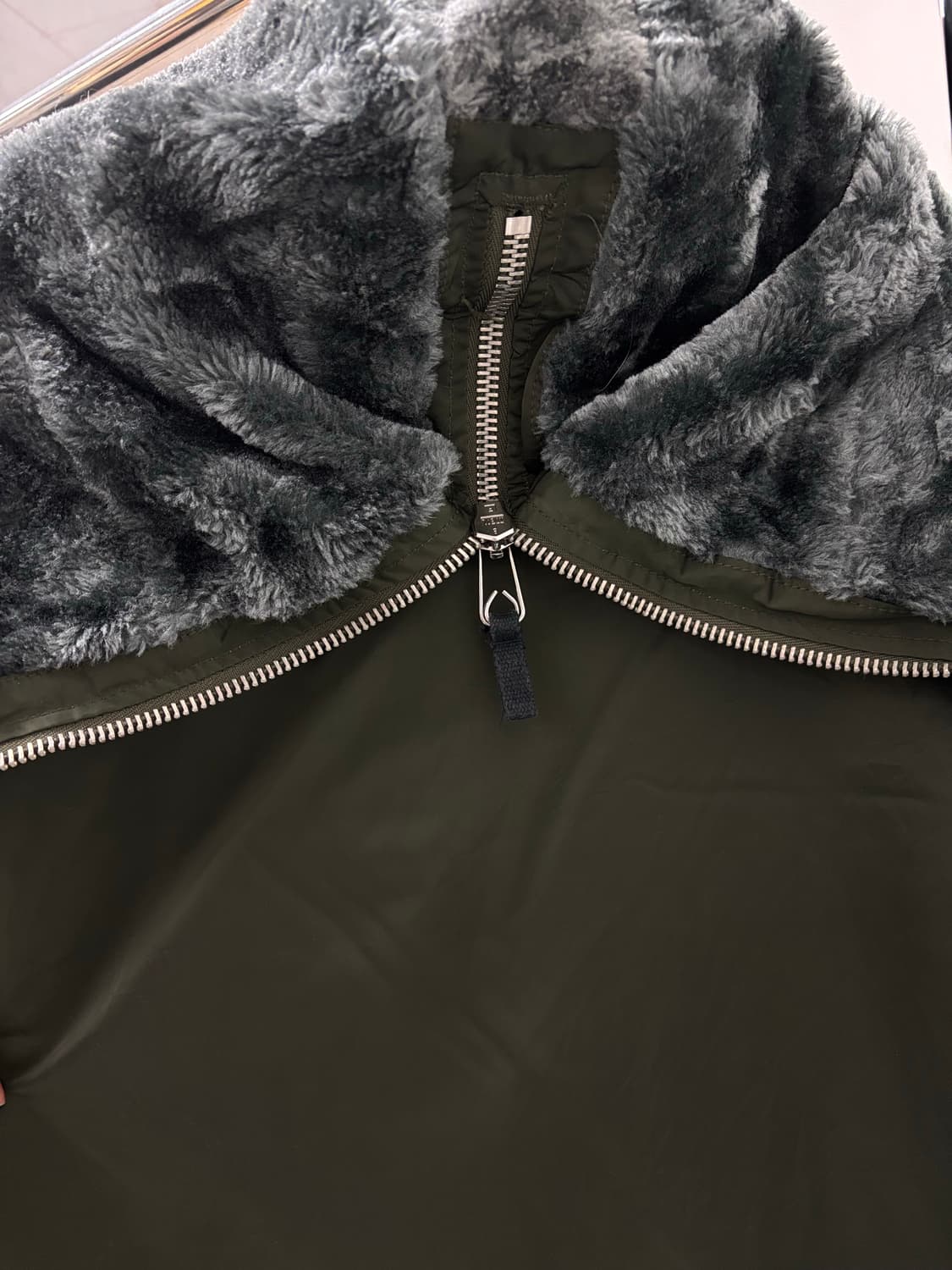 빈티지 GAP 카키 하이넥 야상 점퍼 자켓 상품이미지9