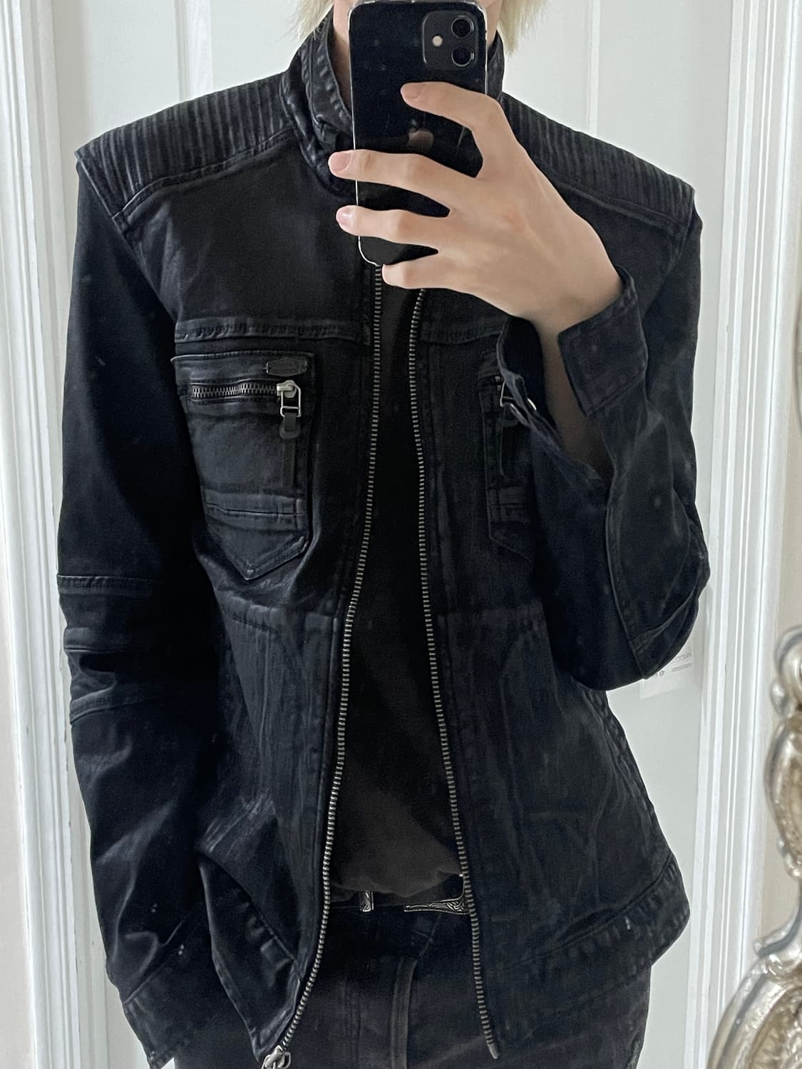 BUCKAROO 코팅 데님 집업 자켓 상품이미지1