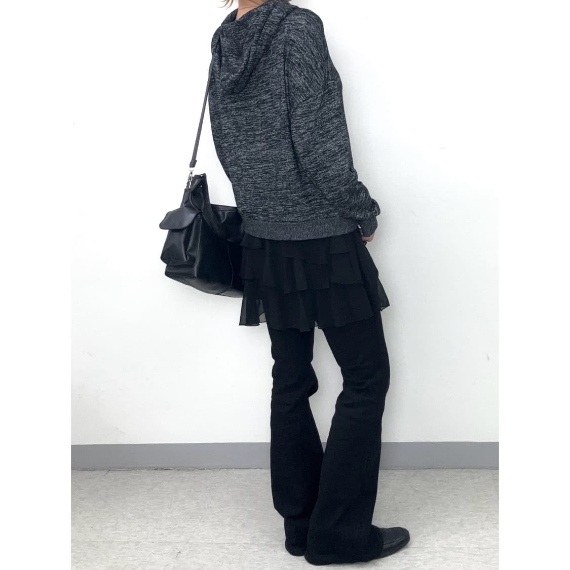 빈티지 GAP 차콜 후드티 상품이미지3