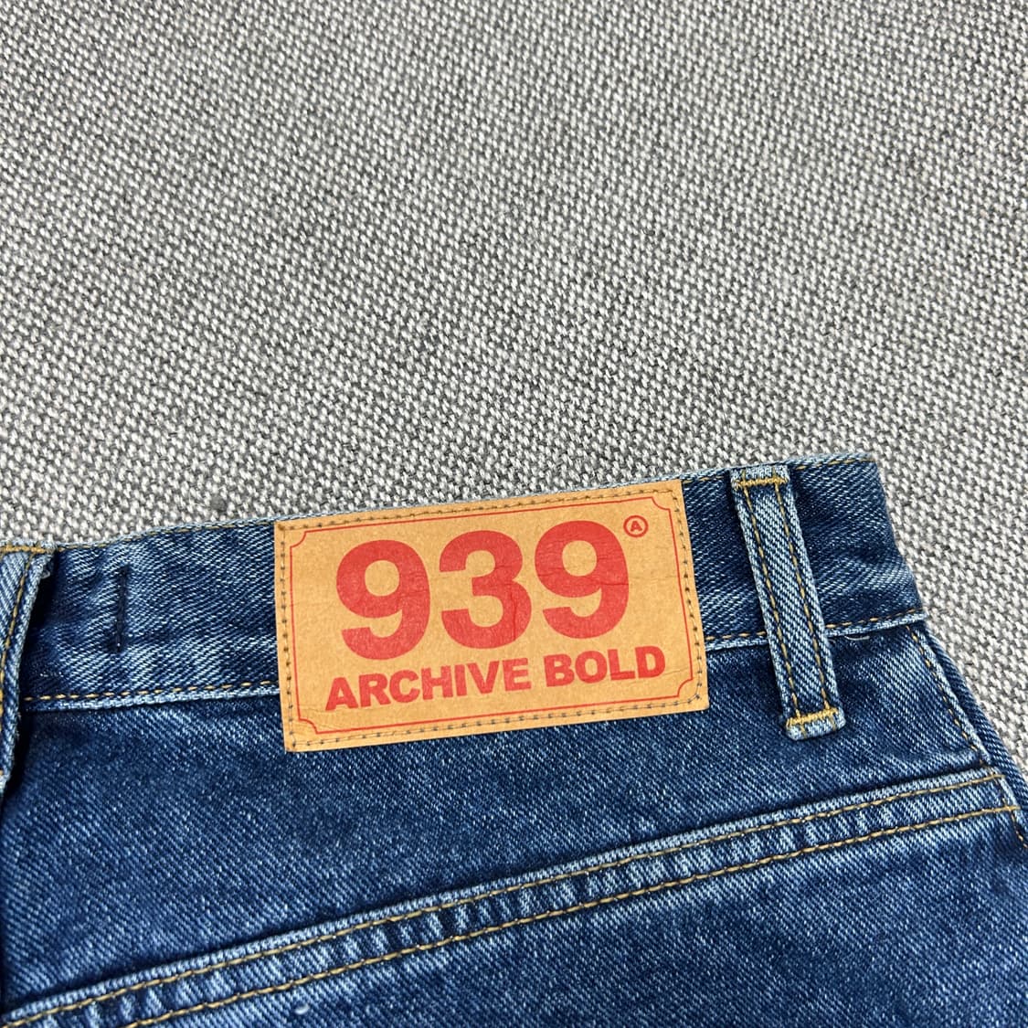 아카이브볼드 플레임 데님팬츠(S) 상품이미지5