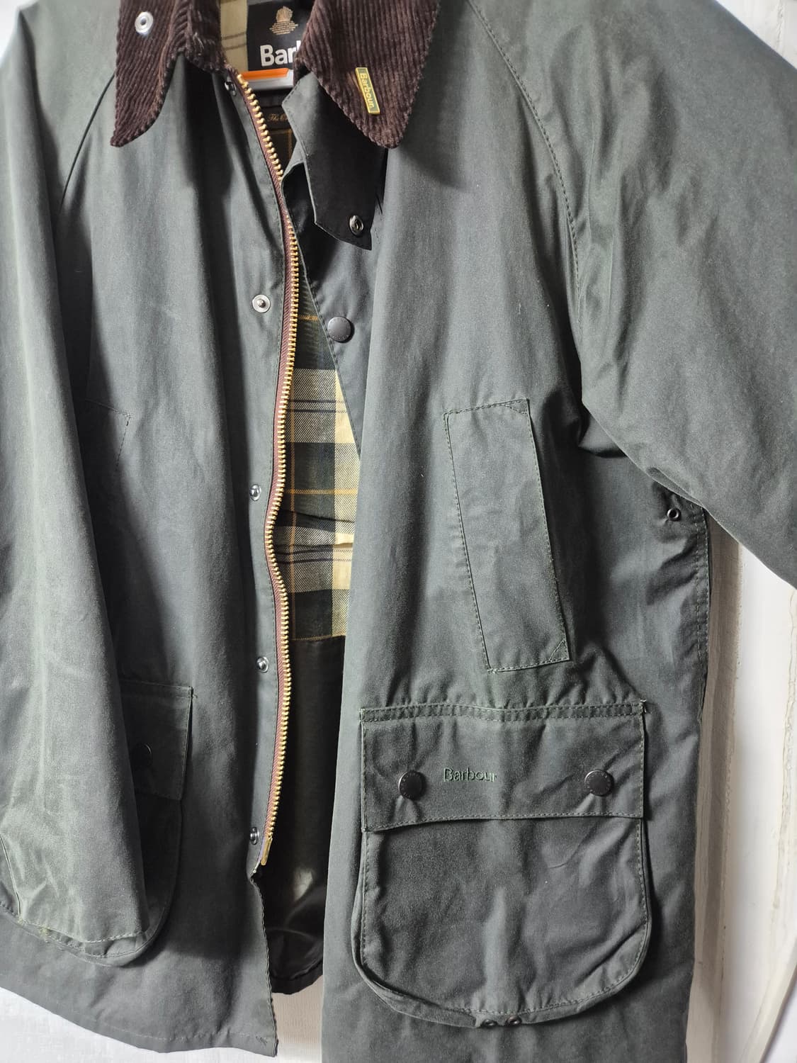 바버 비데일 42 올리브 상품이미지3