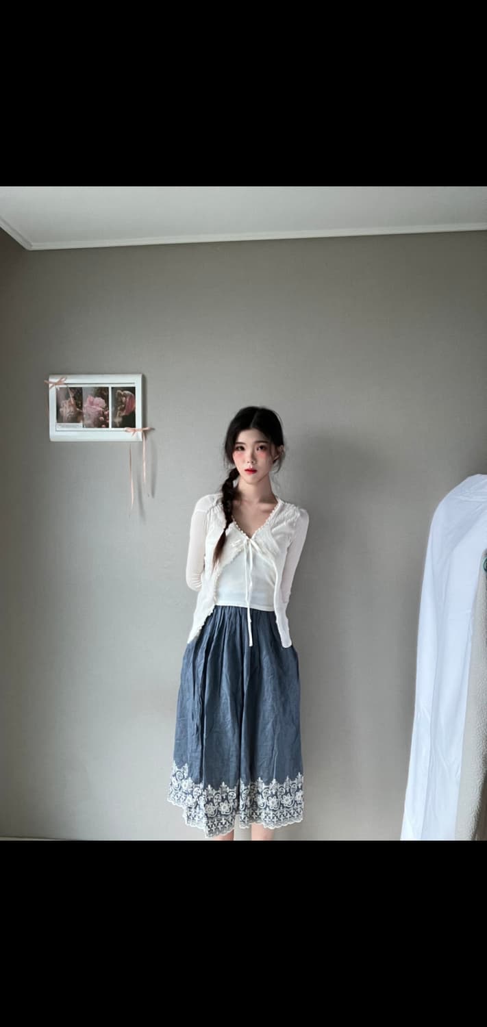 입자마자 모리걸 그 자체 빈티지스커트✨️🦋 상품이미지2