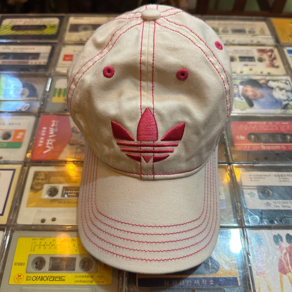 아디다스 핑크 파이어버드 볼캡  상품이미지2