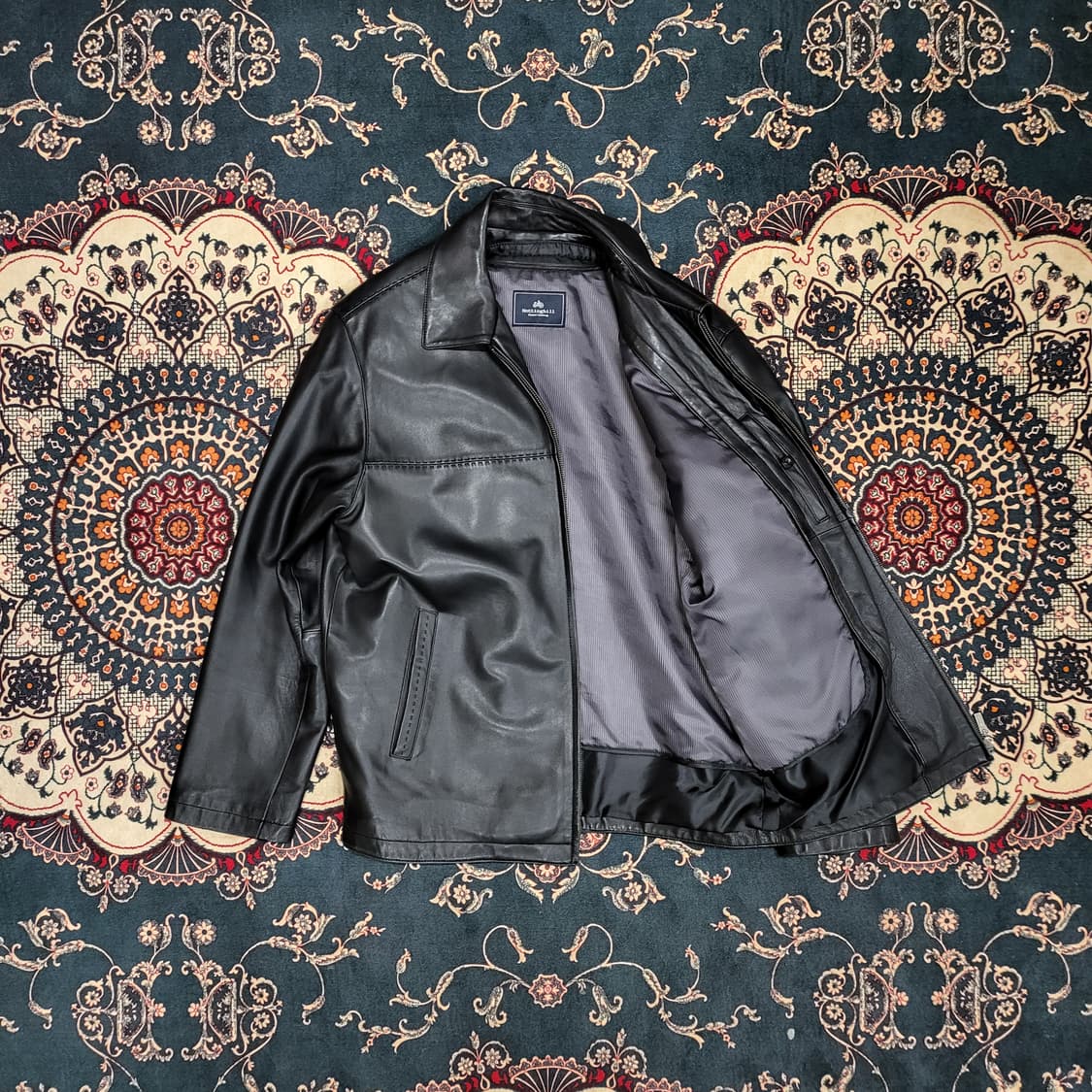 Nottinghill 레더 자켓 (100) 상품이미지8