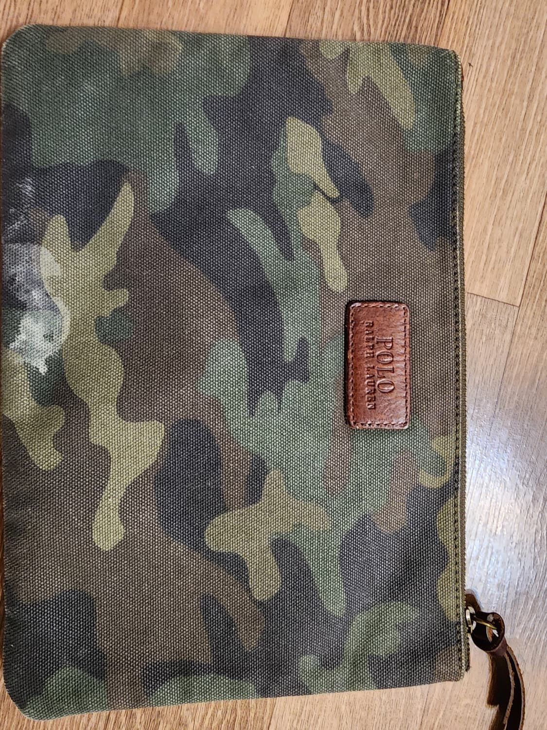 폴로 랄프로렌 그래픽 카무플라쥬 캔버스 클러치 상품이미지2