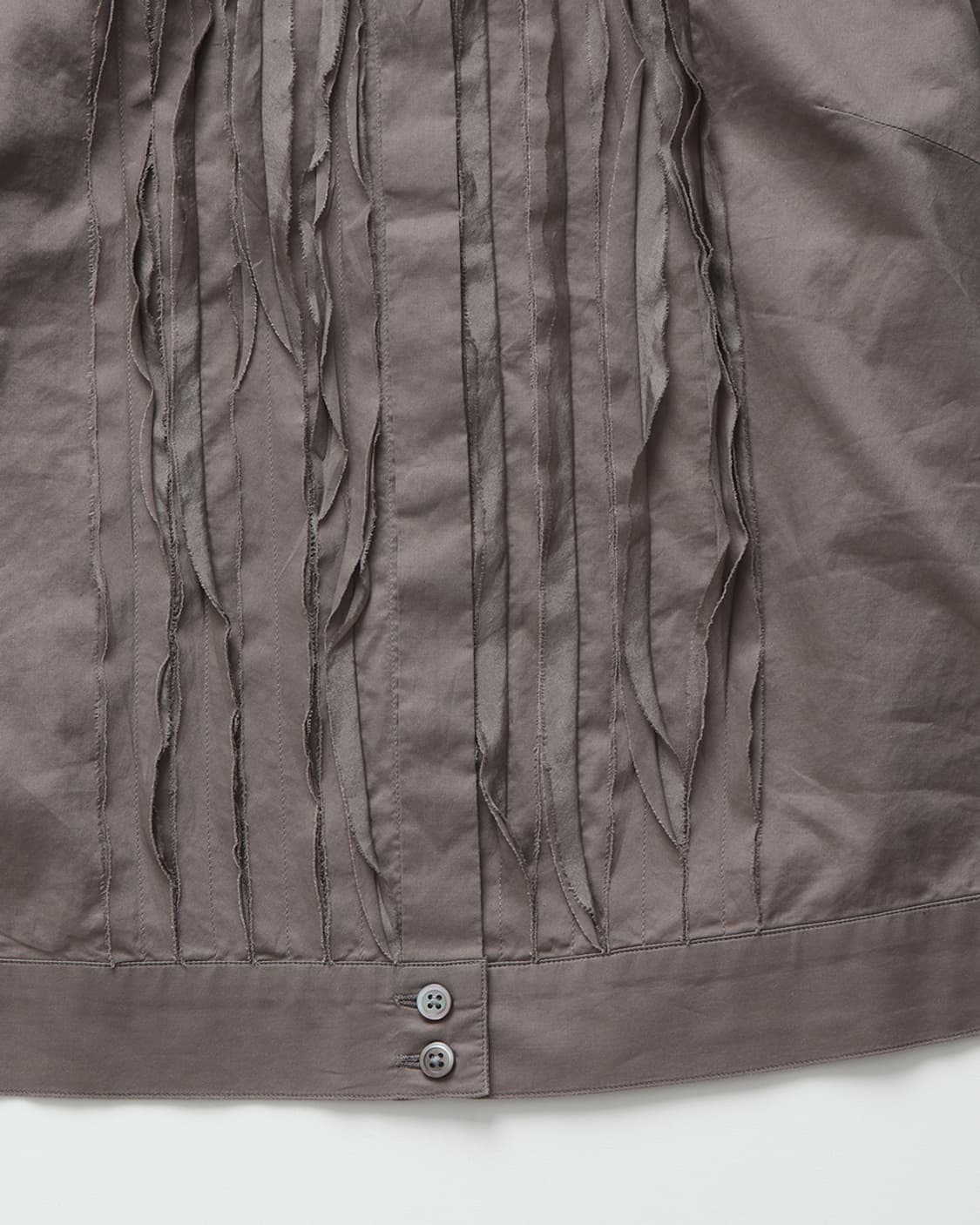 마가렛호웰 MARGARET HOWELL Frill Cotton Shirt 상품이미지8