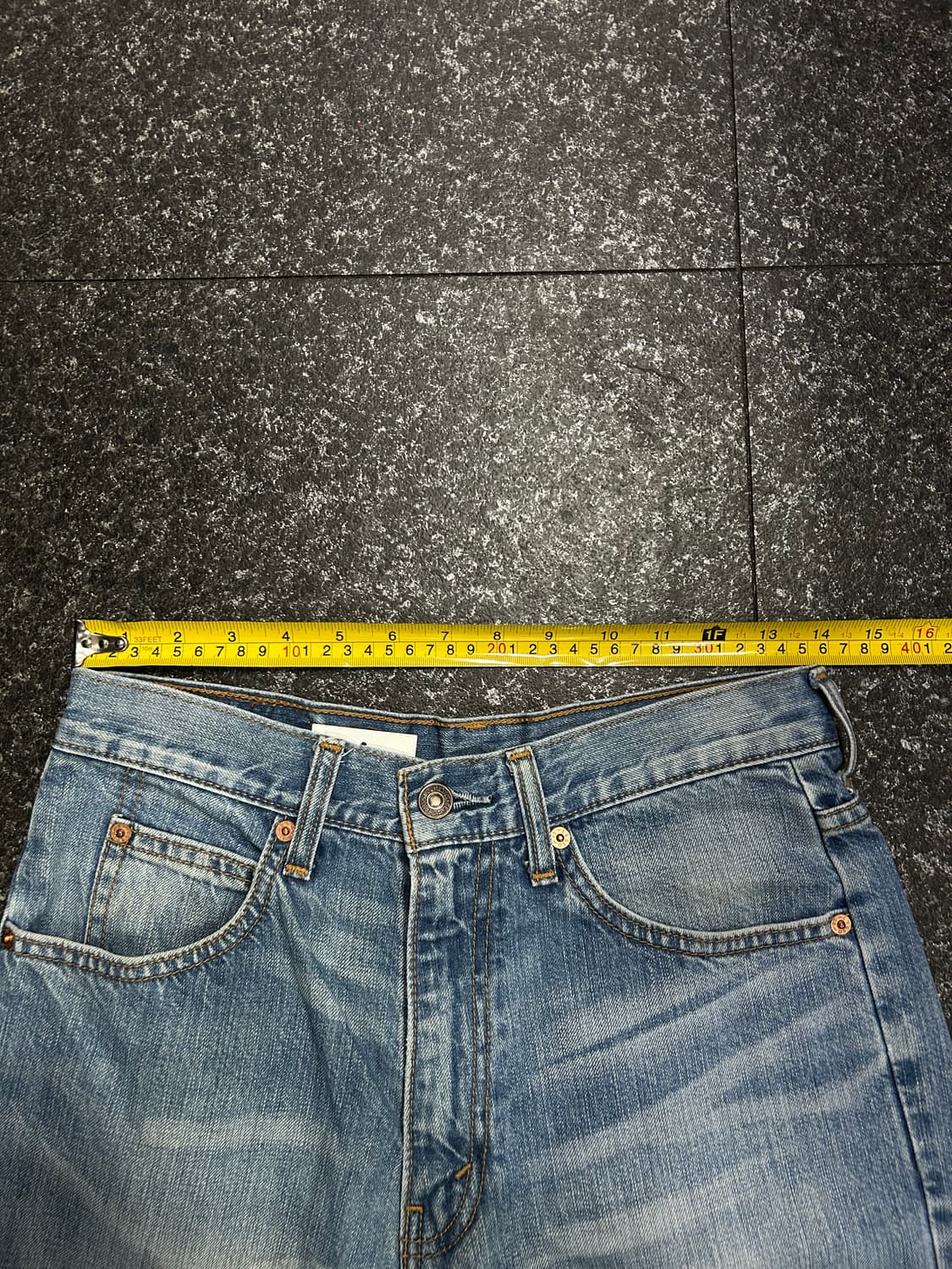 리바이스 OT220 오렌지탭 워싱 데님팬츠 청바지 28인치 상품이미지7