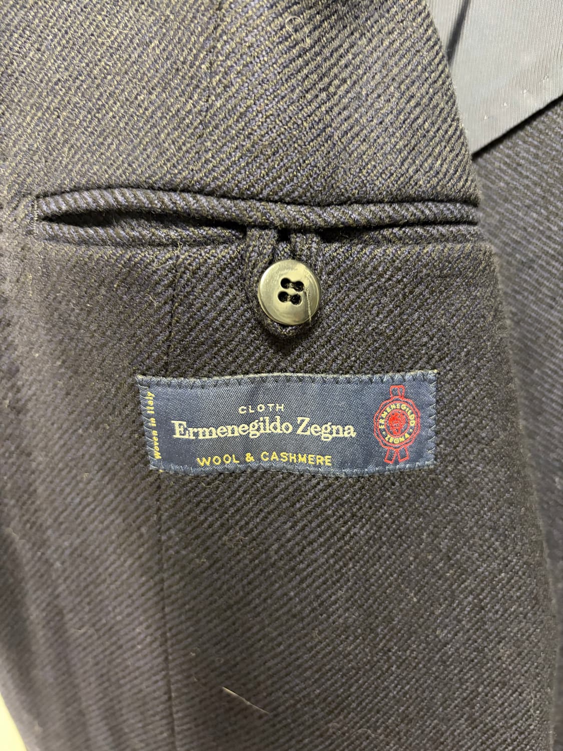 투모로우랜드 제냐 원단 캐쉬미어 울 블레이져 46 size 상품이미지5