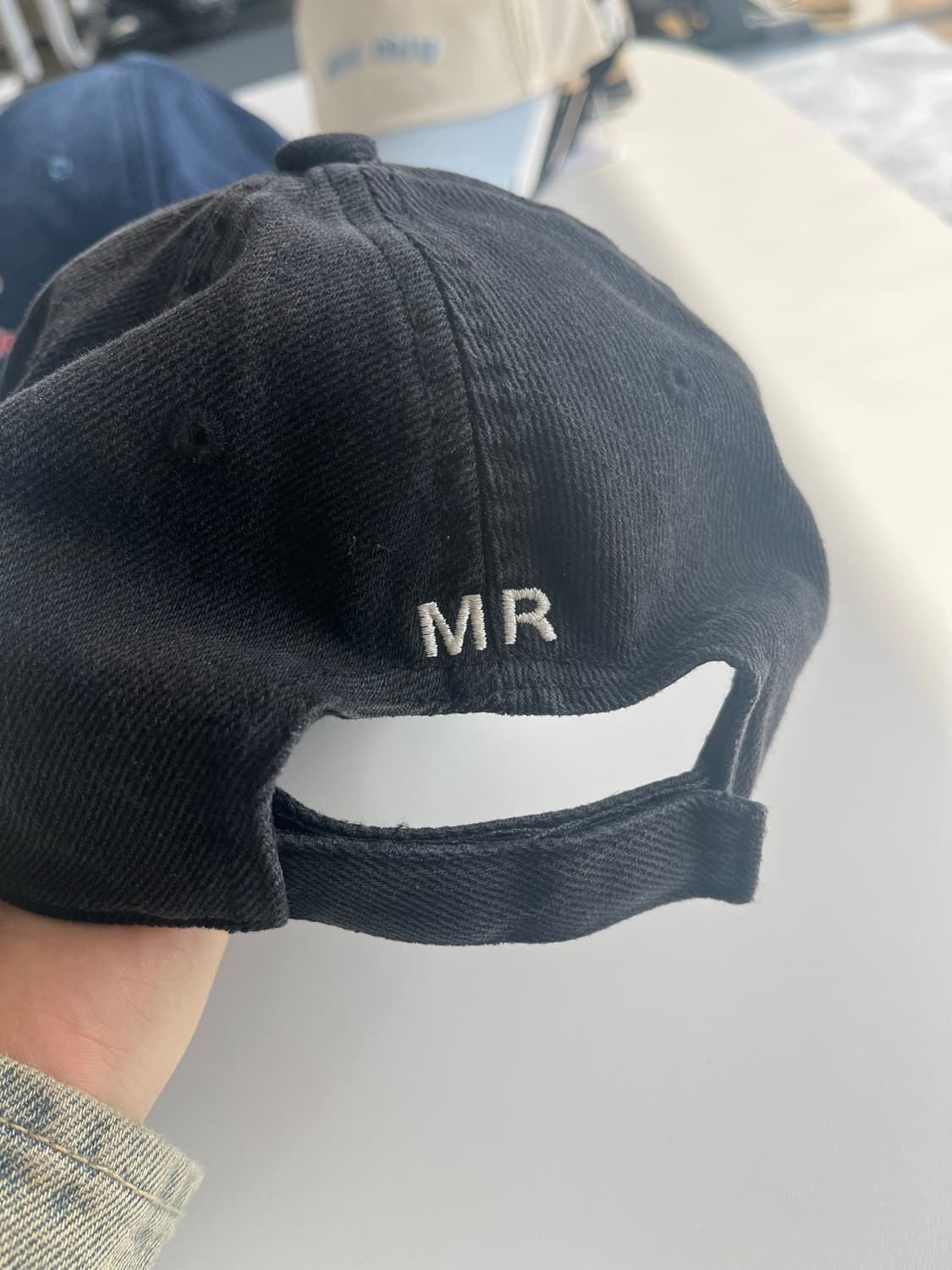 마틴로즈 근본 싸인볼캡 상품이미지3