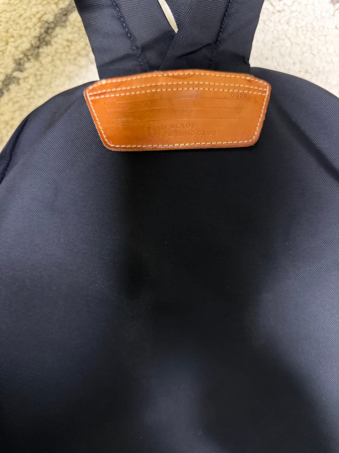 캑터스소잉클럽 캑터스팩 백팩 초반 블랙 데이팩  상품이미지7