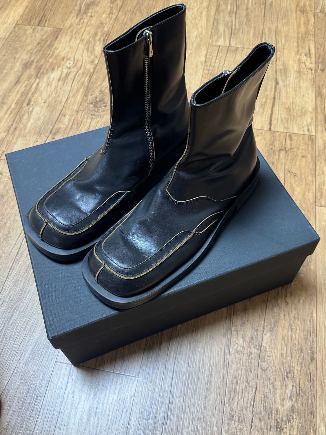 앤더슨벨 스퀘어토 첼시부츠 상품이미지1