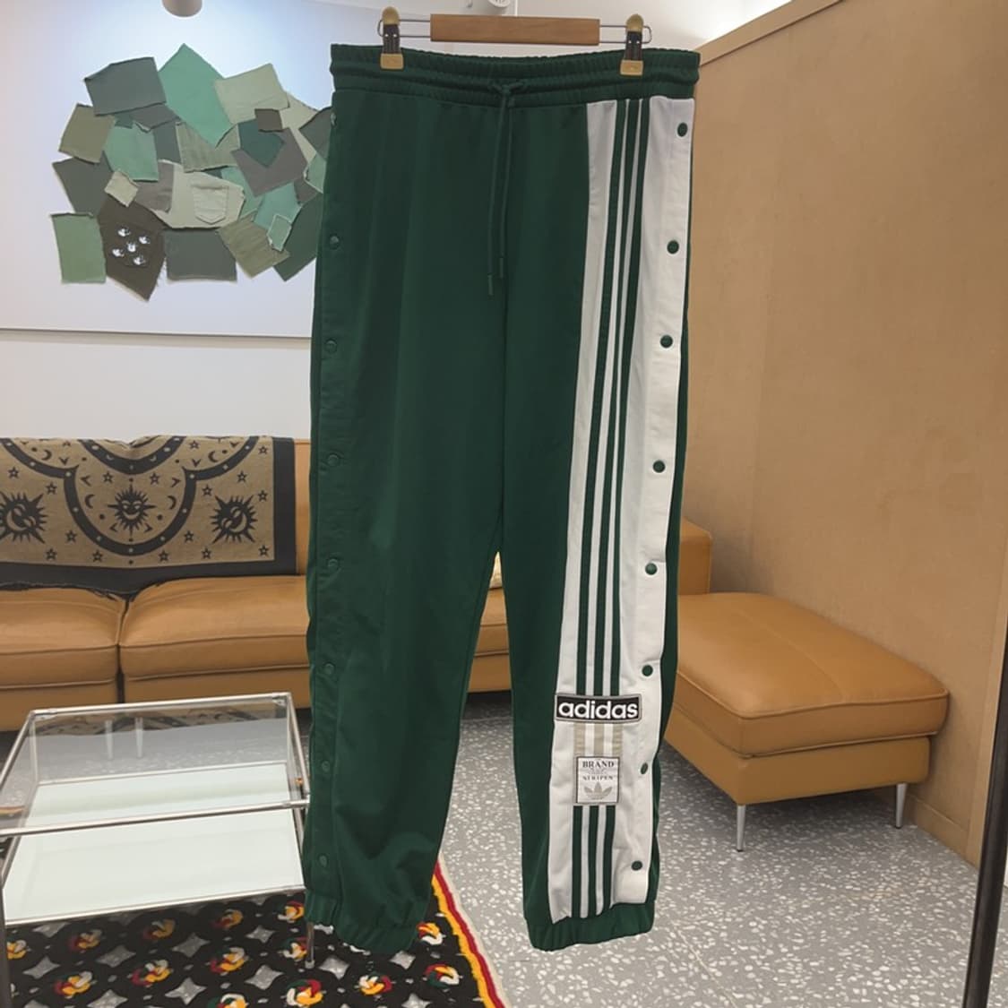아디다스 아디브레이크 Y2K 딥그린 조거 트랙팬츠 S C07911 상품이미지3