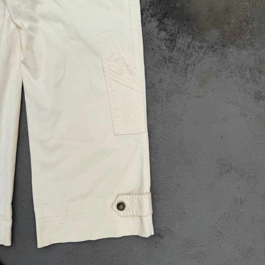 돌체앤가바나 화이트 카프리 팬츠 상품이미지6