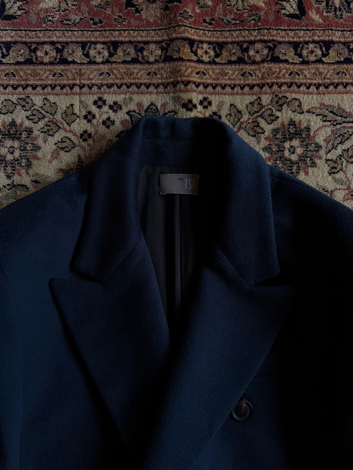 TSE 캐시미어 더블브레스티드 코트 남성100 상품이미지2
