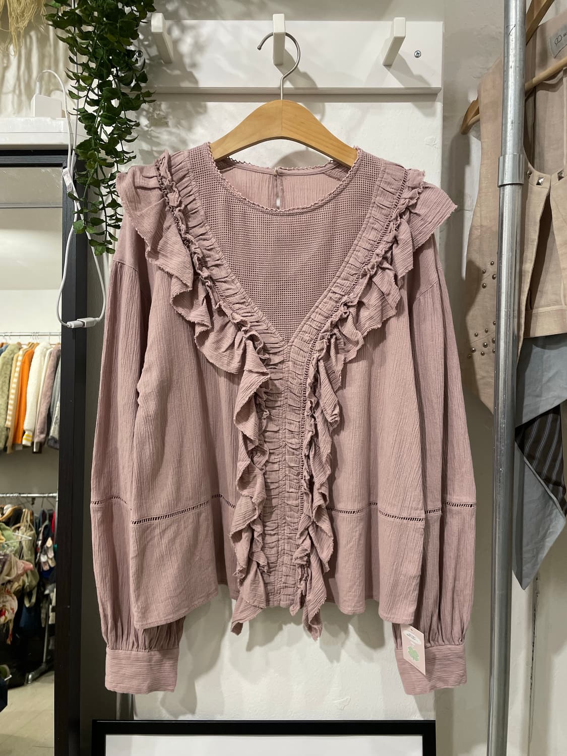 Heirloom Frill Blouse 상품이미지7