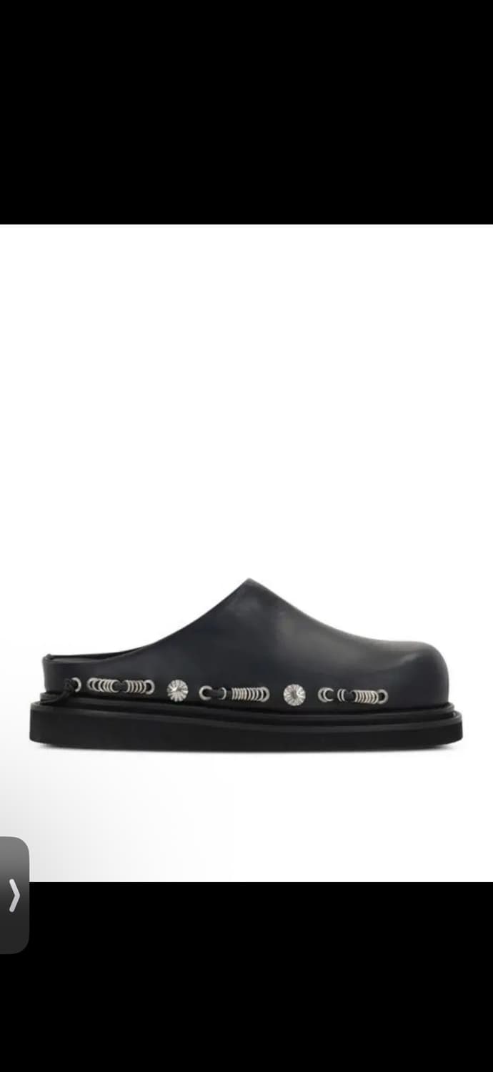 토가TOGA 비빌리스 스터드 디테일 클로그 샌들 블랙 44 상품이미지1