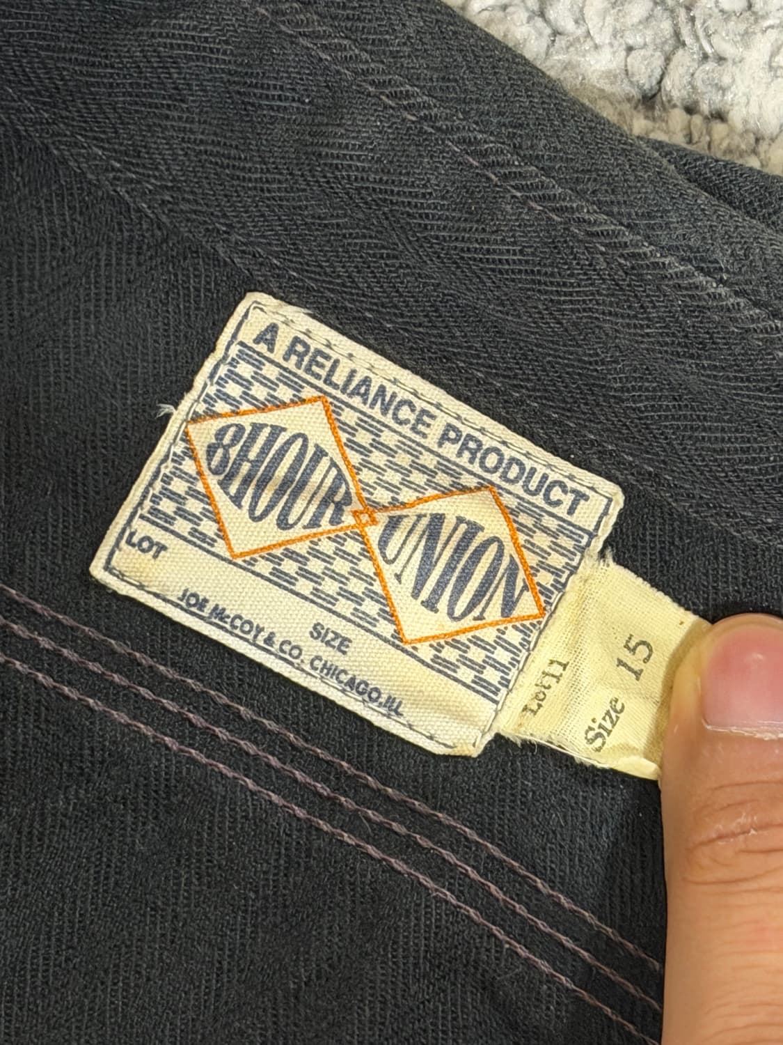 조 맥코이 8HU 시가렛 포켓 워크 셔츠 상품이미지7