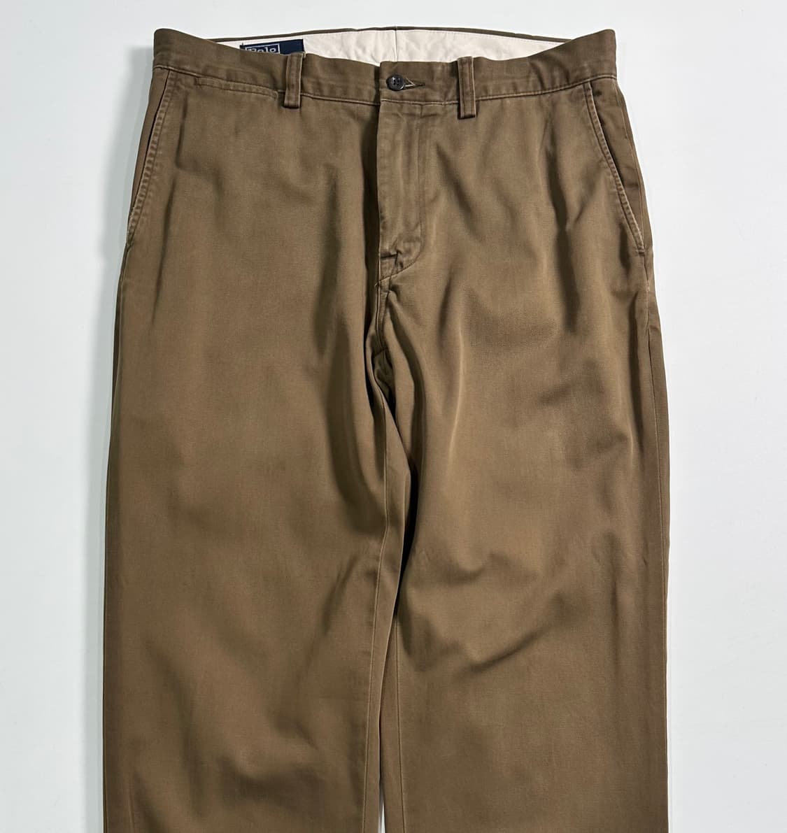 폴로 랄프로렌 카키 브라운 논프론트 치노 팬츠  상품이미지1