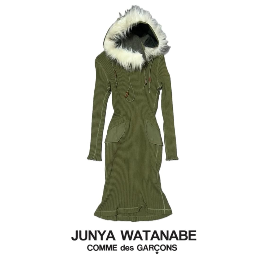 준야와타나베 퍼 원피스 M 상품이미지1