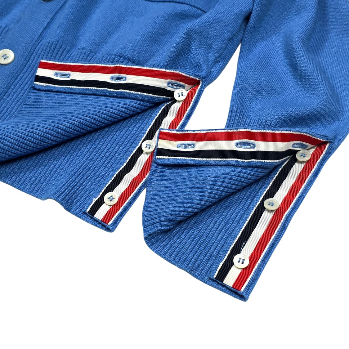 톰브라운 4바 캐시미어 라운드넥 가디건 상품이미지4