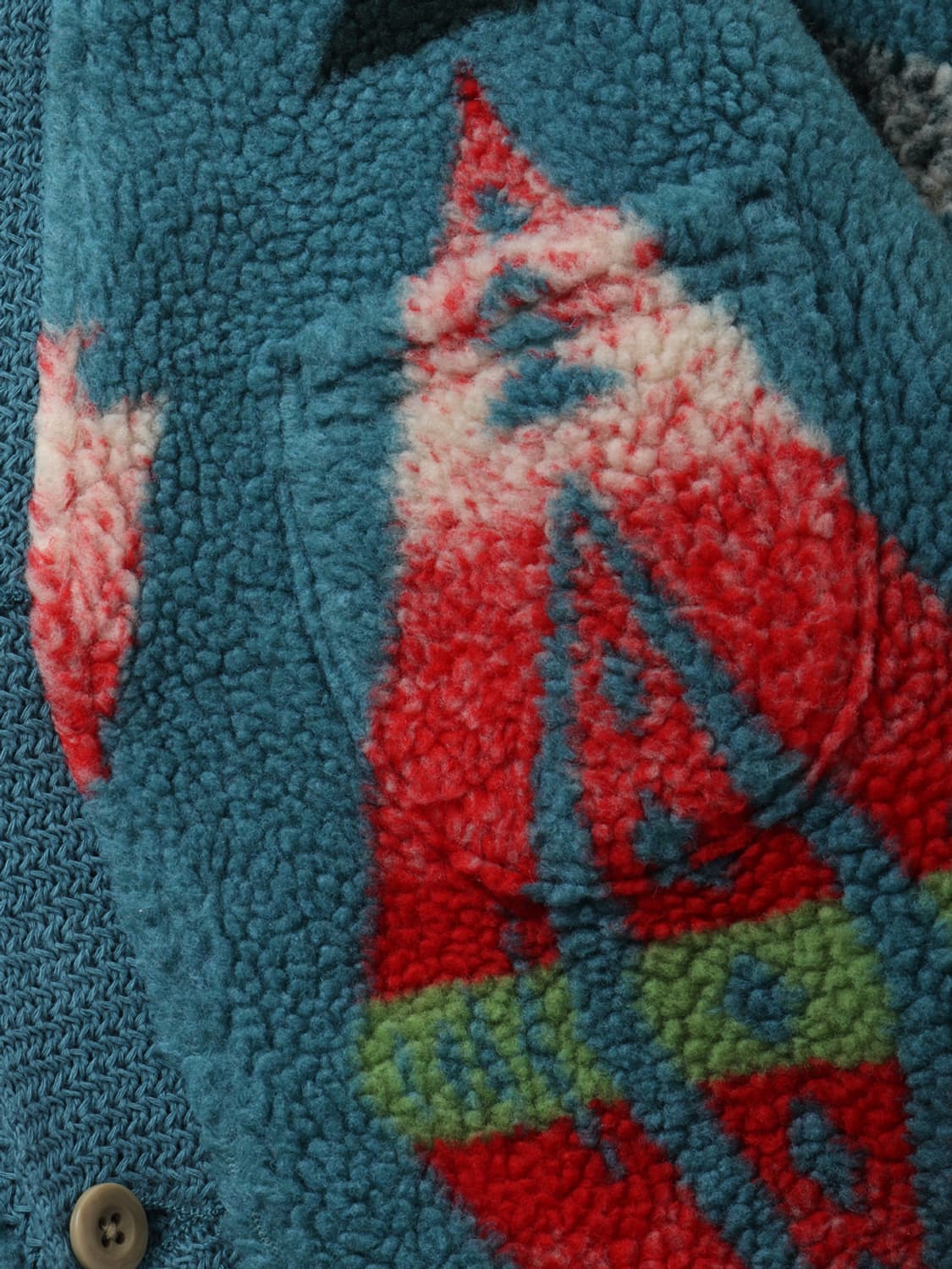 빔즈플러스 BEAMS PLUS Cardigan Boa Jacquard 상품이미지7