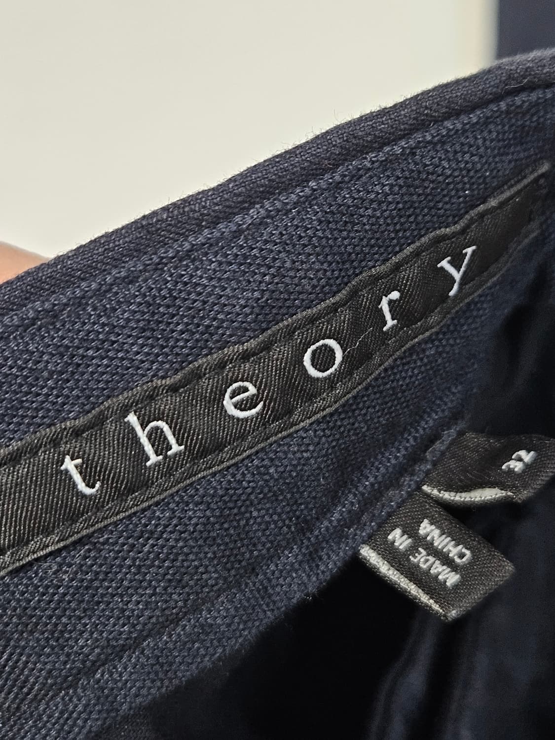 띠어리 Theory 코튼 린넨 슬랙스 바지 팬츠 정장 32 (매장 정품) 상품이미지2