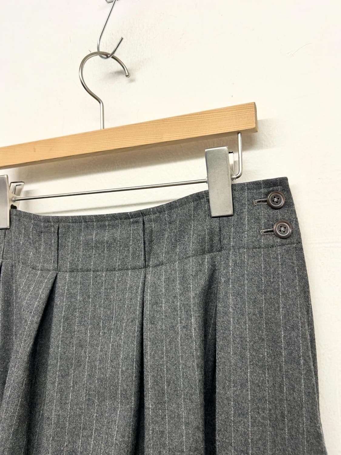 마가렛호웰 스트라이프 울 스커트 상품이미지3