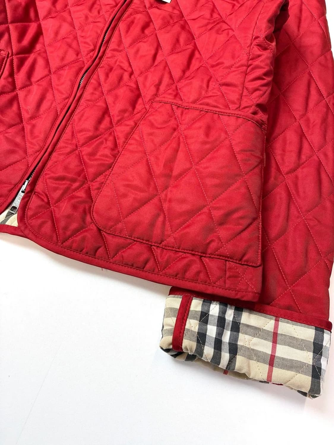 버버리 00's 2way 퀼팅 집업 자켓 PN5605 상품이미지4