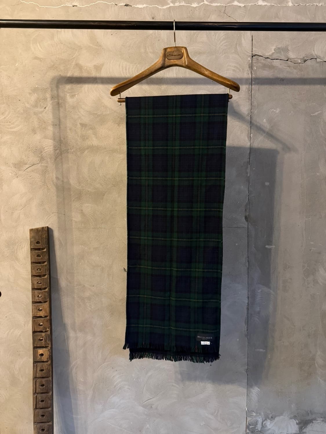 BUCOLIQUE 블랙와치 머플러 상품이미지3