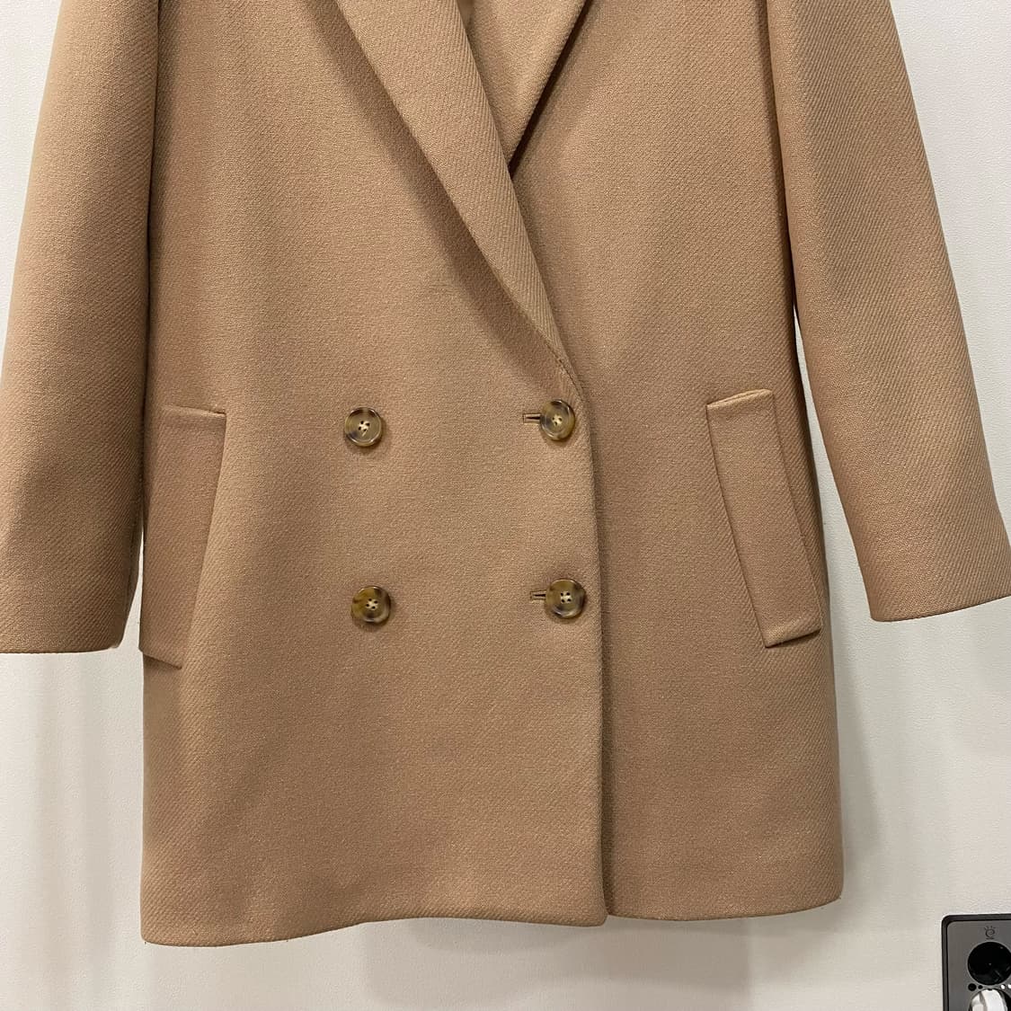 띠어리 버진 울 더블 코트 상품이미지4