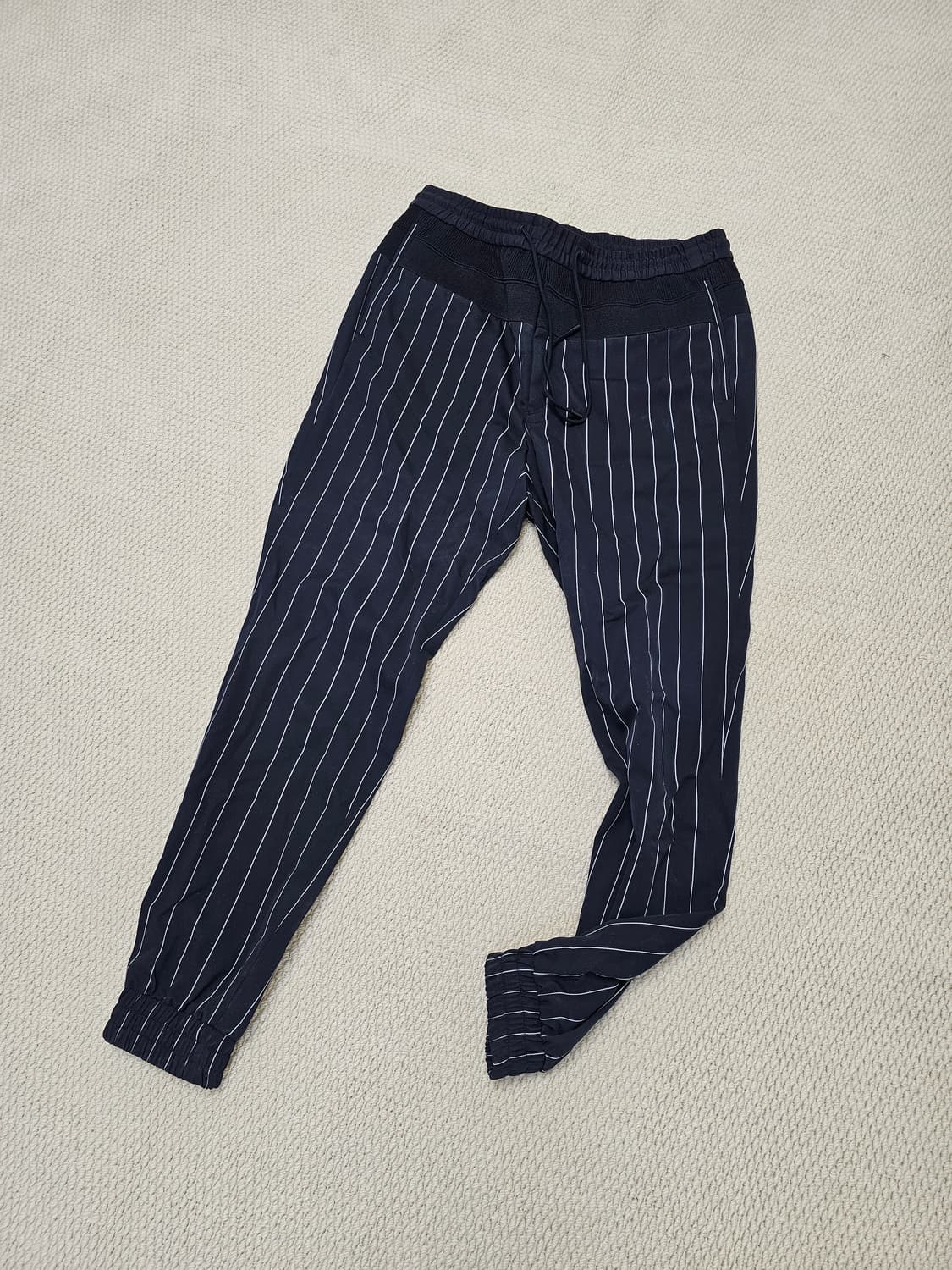 준지 스트라이프 조거 팬츠 50 상품이미지1