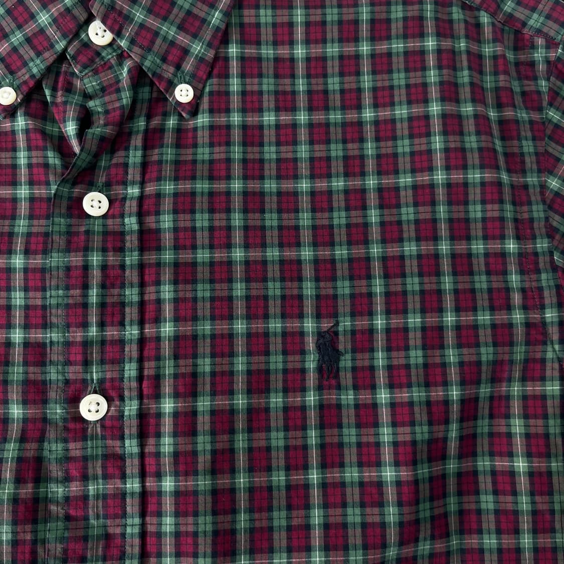 100 폴로랄프로렌 빈티지 체크 셔츠 상품이미지3