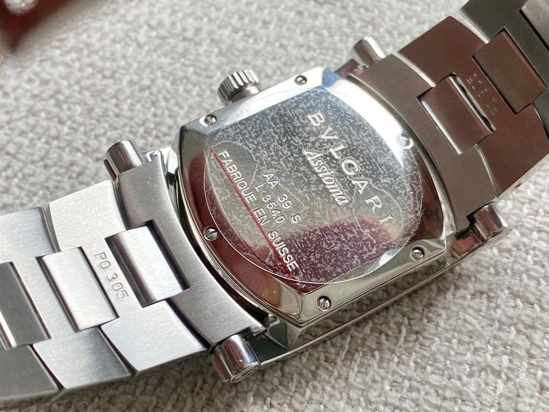 불가리 아시오마 AA39S 39mm 쿼츠 중형 사이즈 스틸(남녀공용) 상품이미지8
