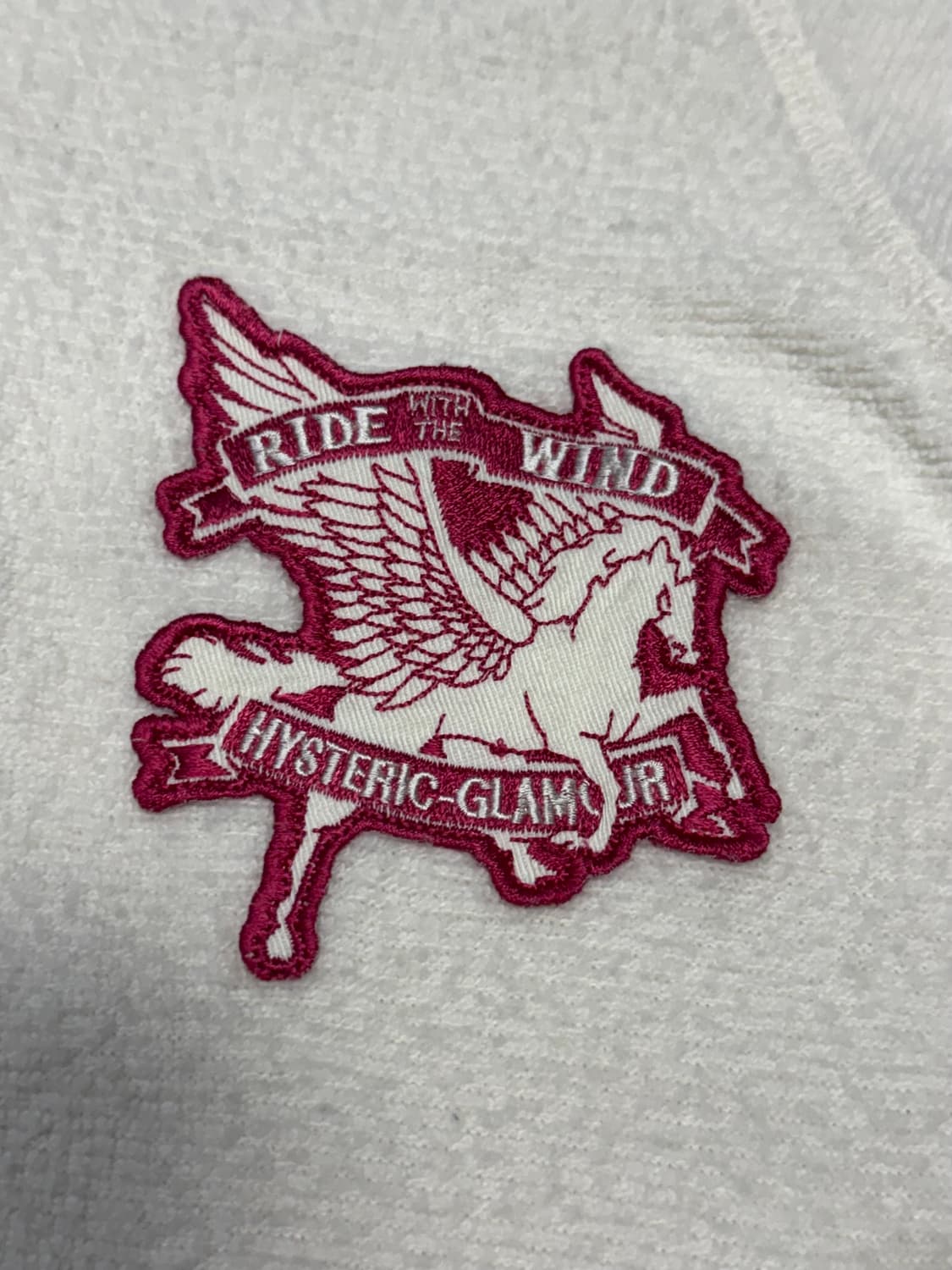 히스테릭 글래머 아카이브 유니콘 패치 테리 원단 후드 집업 자켓 상품이미지2