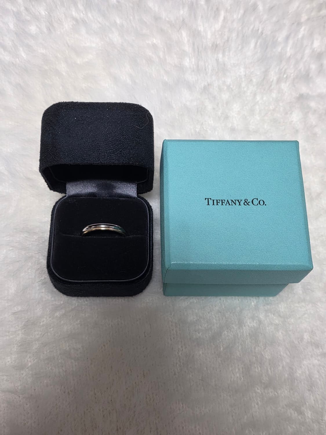 티파니앤코 밀그레인 3.5MM 플래티늄 옐로우골드 상품이미지1