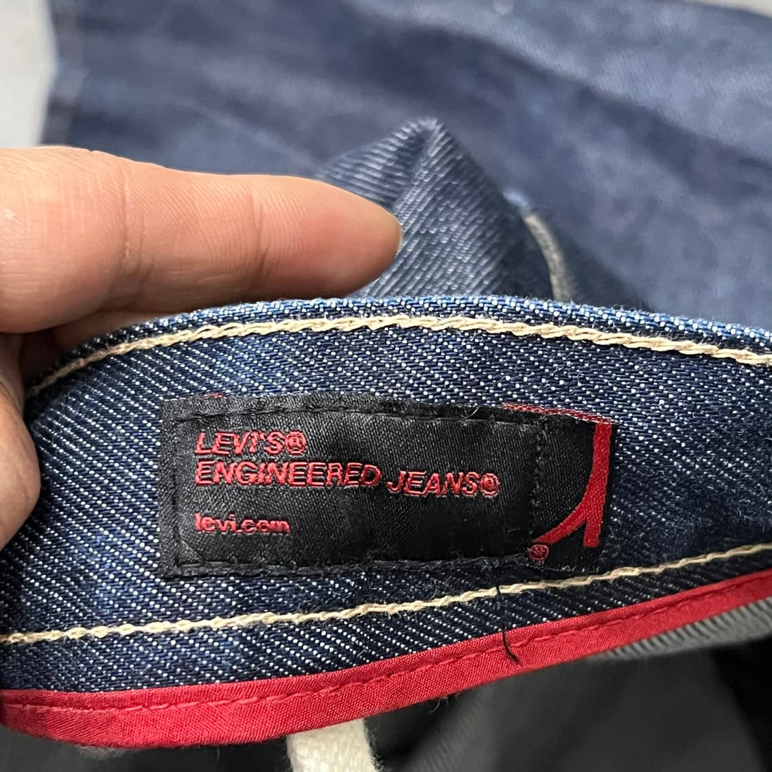  리바이스 엔지니어드진 플리츠 데님 스커트 y14677 상품이미지6