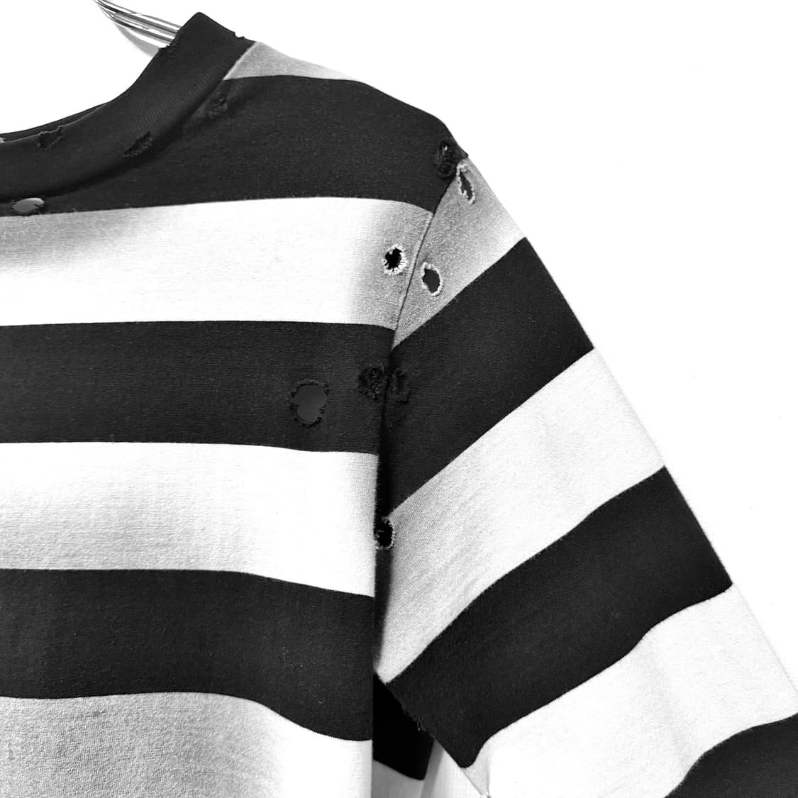 Number (N)ine 2002SS STRIPED L/S T-SHIRT 상품이미지2