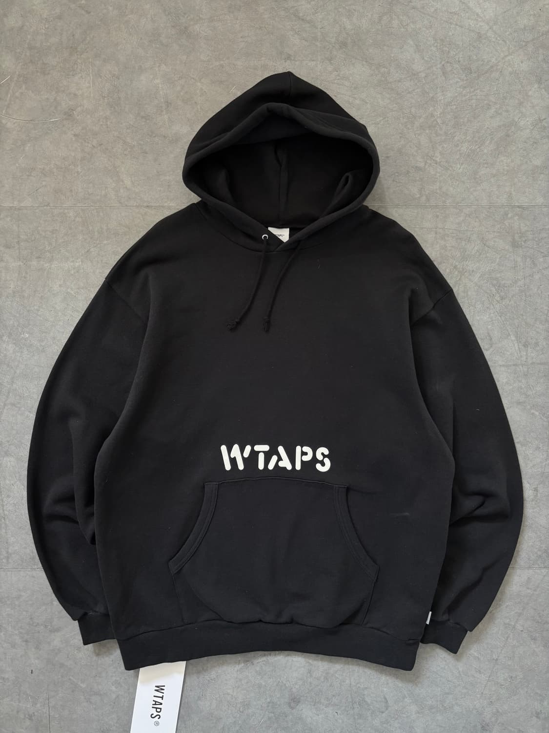 WTAPS 더블탭스 21AW 블랙 후드 상품이미지1