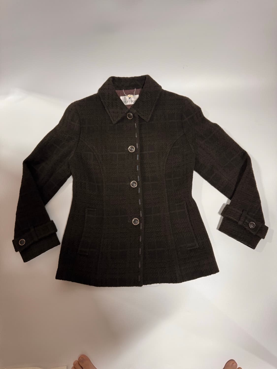 꾸레쥬 courreges 앙고라 코트자켓 상품이미지2