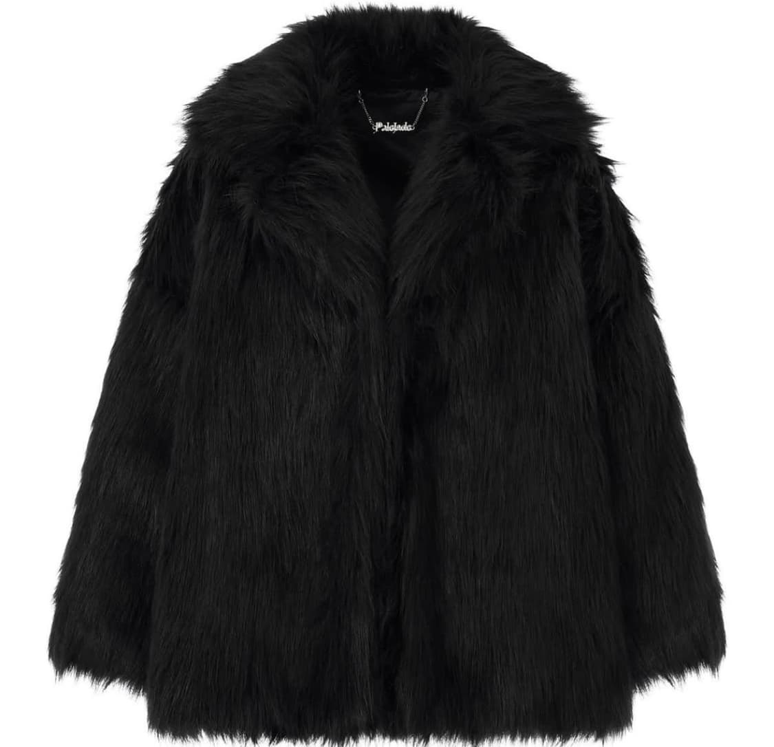 페일제이드 퍼코트 블랙 상품이미지1