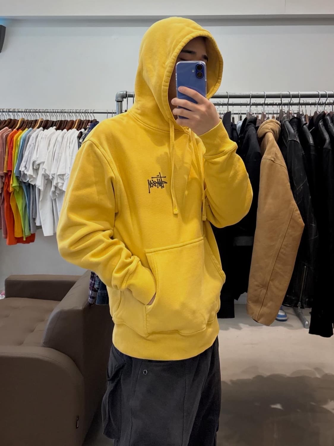 스투시 베이직 스투시 후드티 상품이미지5