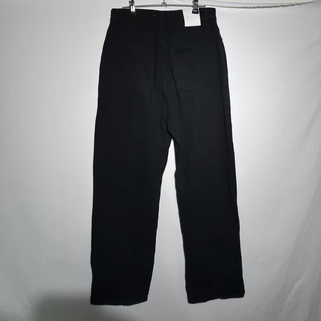 1)LAROOM 라룸 흑청 데님 와이드 청바지 상품이미지6