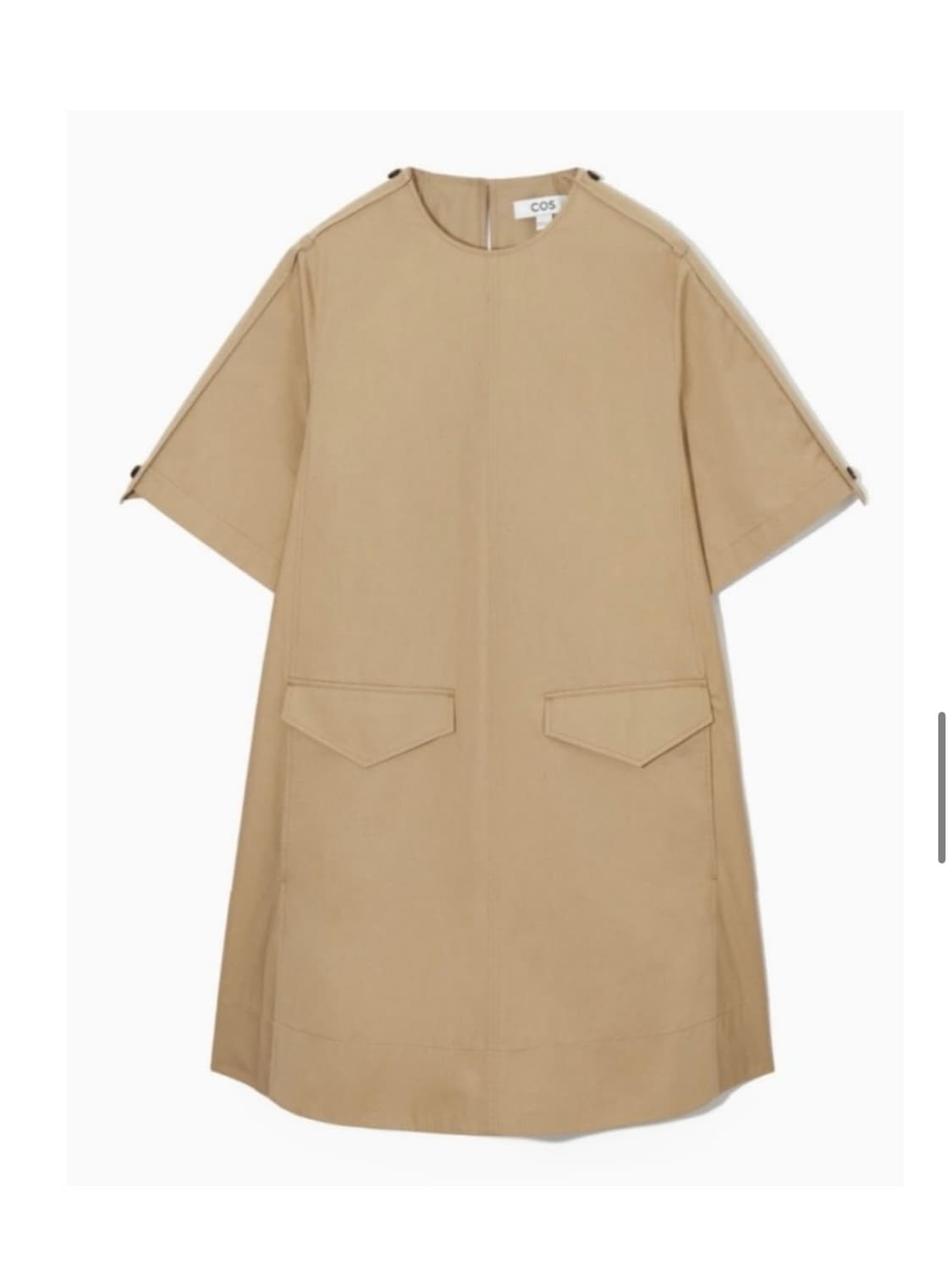 cos 코스 에이라인 유틸리티 미니 원피스 EU34 상품이미지1